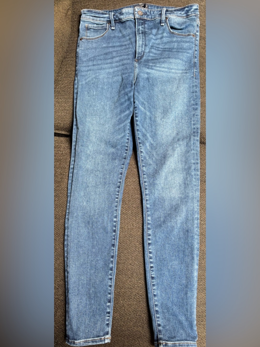 Abercrombie & Fitch Simone High Rise Super Skinny Jeans | Size 29/8 Regular